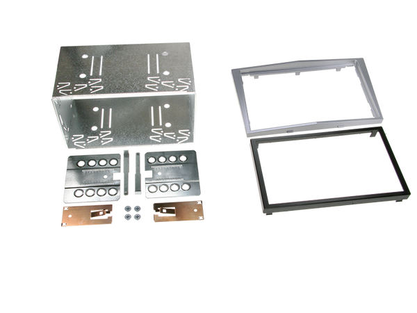 2-DIN kit Opel diverse chromesilver