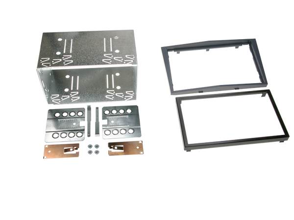 2-DIN kit Opel diverse mørkgrå
