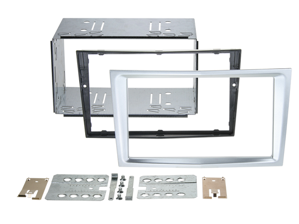 2-DIN radioramme til Opel, mat krom - ACV