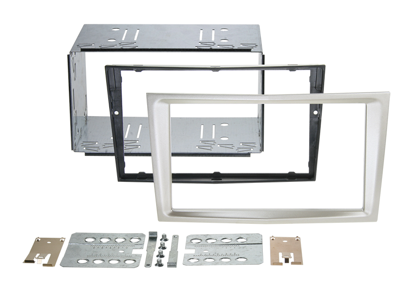 2-DIN faciaramme til Opel, satin stone - ACV