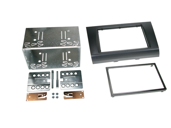 2-DIN facia til Suzuki Swift Sport 2005-2010, sort monteringskit - ACV
