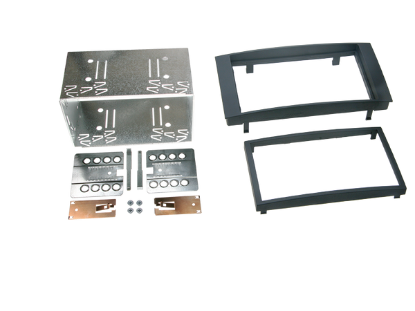 2-DIN monteringskit til VW Touareg/T5/Multivan (sort) - ACV