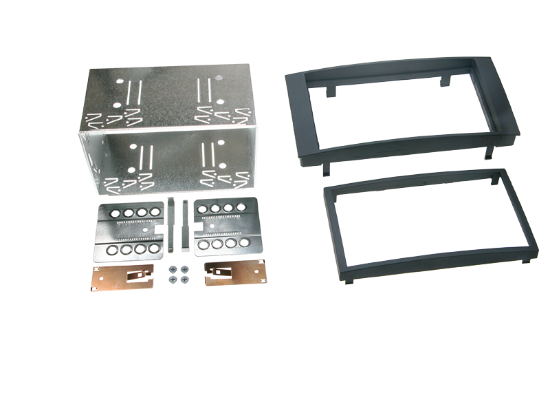 2-DIN monteringskit til VW Touareg/T5/Multivan (sort) - ACV