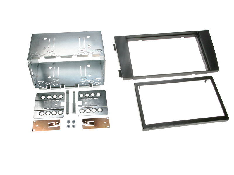 2-DIN kit Audi A6 01->04 sort
