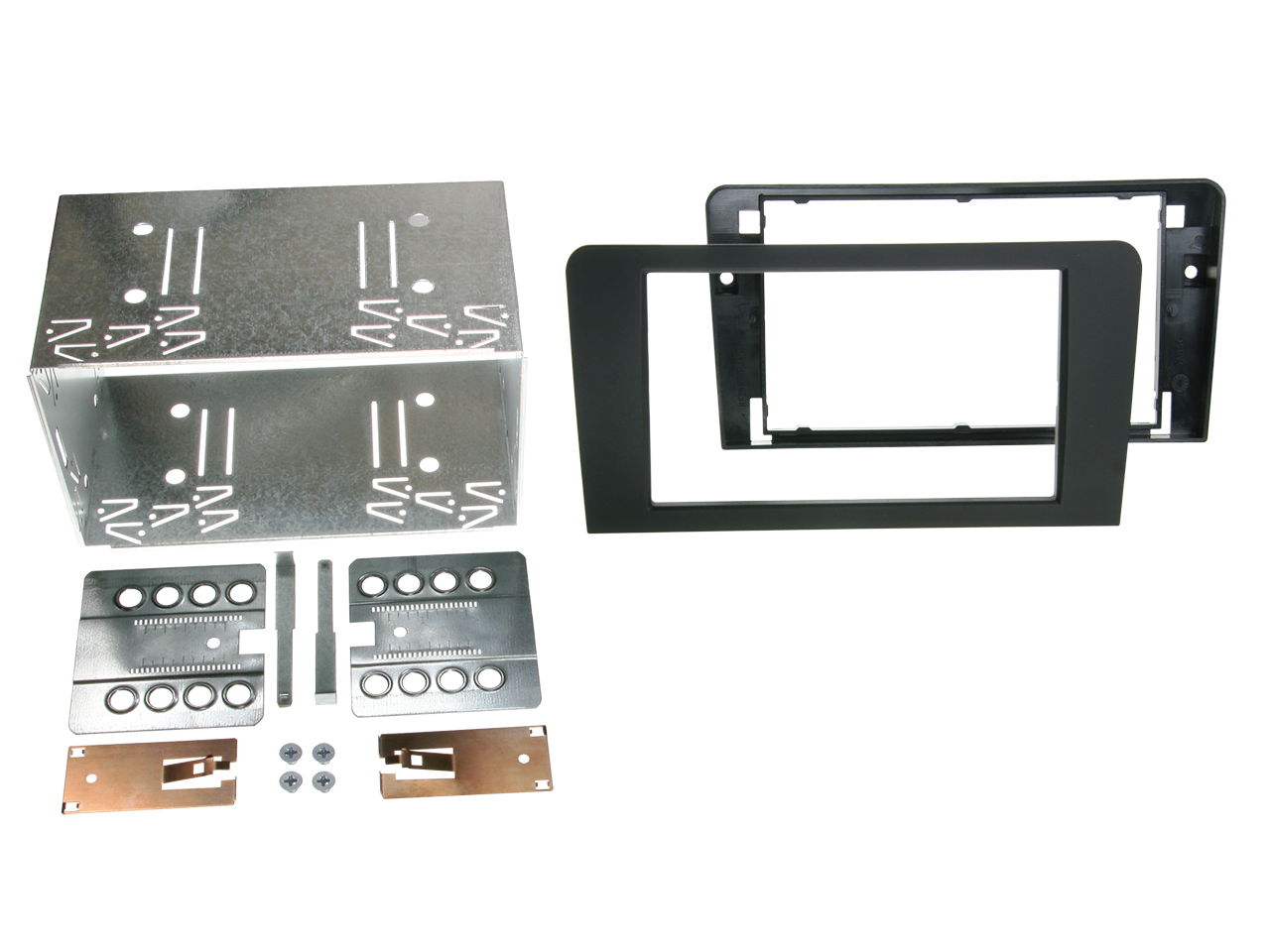 2-DIN faciaramme til Audi A3 8P (2003-) - pro-kit, acv