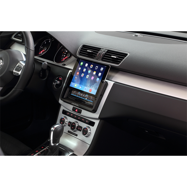 iPad Mini facia adapter sort til montering i bil - Padbay