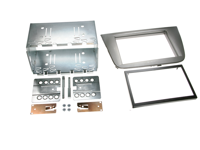 2-DIN kit Toledo/Altea 05-> antrazite