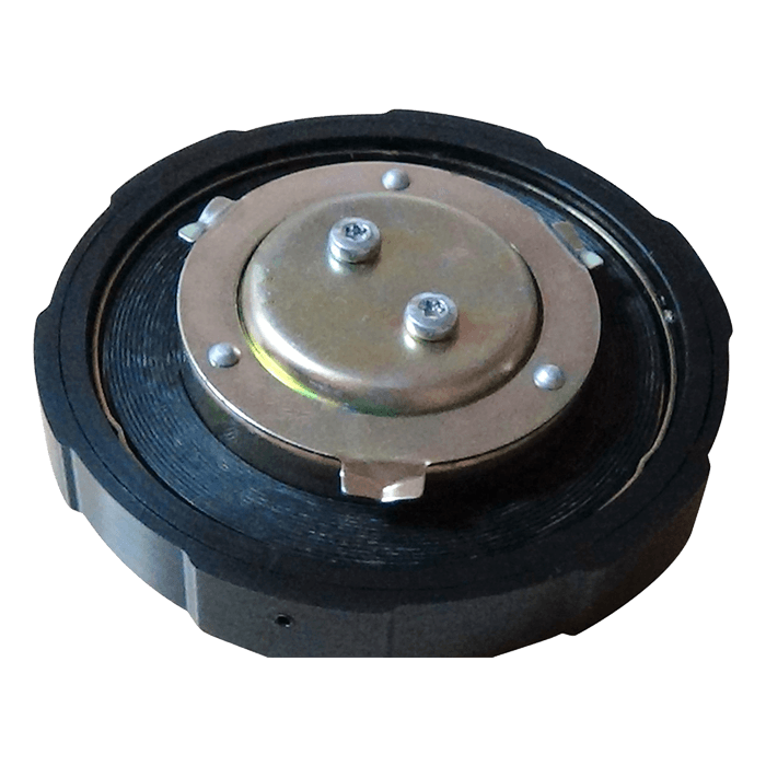 Tankdæksel med alarm til entreprenørmaskine - SpyCap