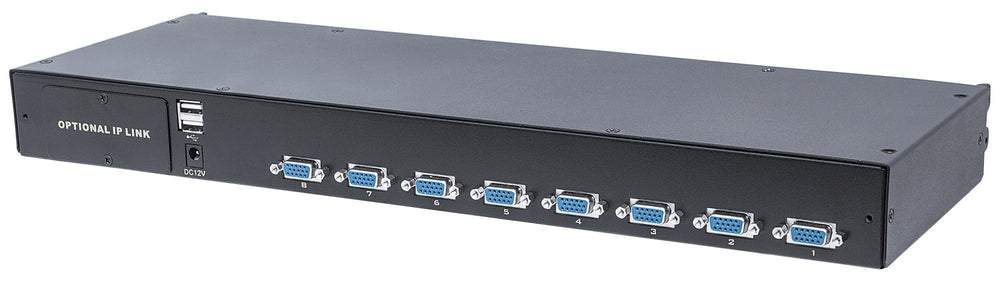 Intellinet Modular VGA KVM , For Use Intellinet Product Numbers For Use Intellinet Product Numbers 507622, 507738, 507981, 507998, 508025, 508032, 508049 & 508056 KVM switch Desktop Monterbar på stativ