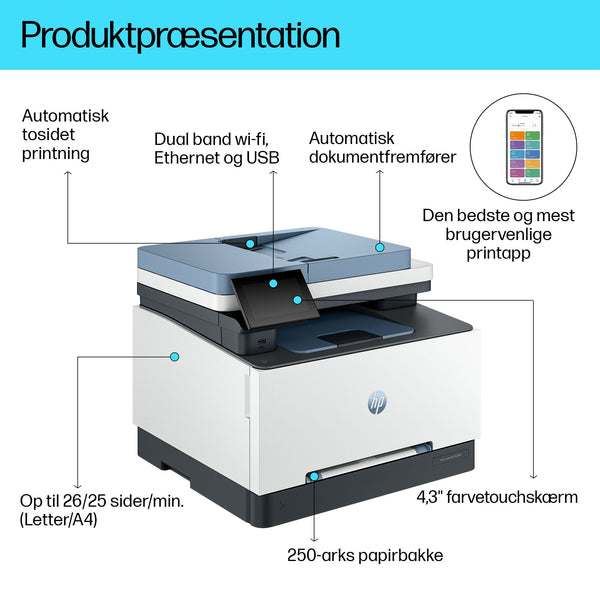 HP Color LaserJet Pro MFP 3302fdw Laser