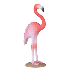 Amerikansk flamingo mini figur 6.7 cm kunststof til børn 3+ – Mojo