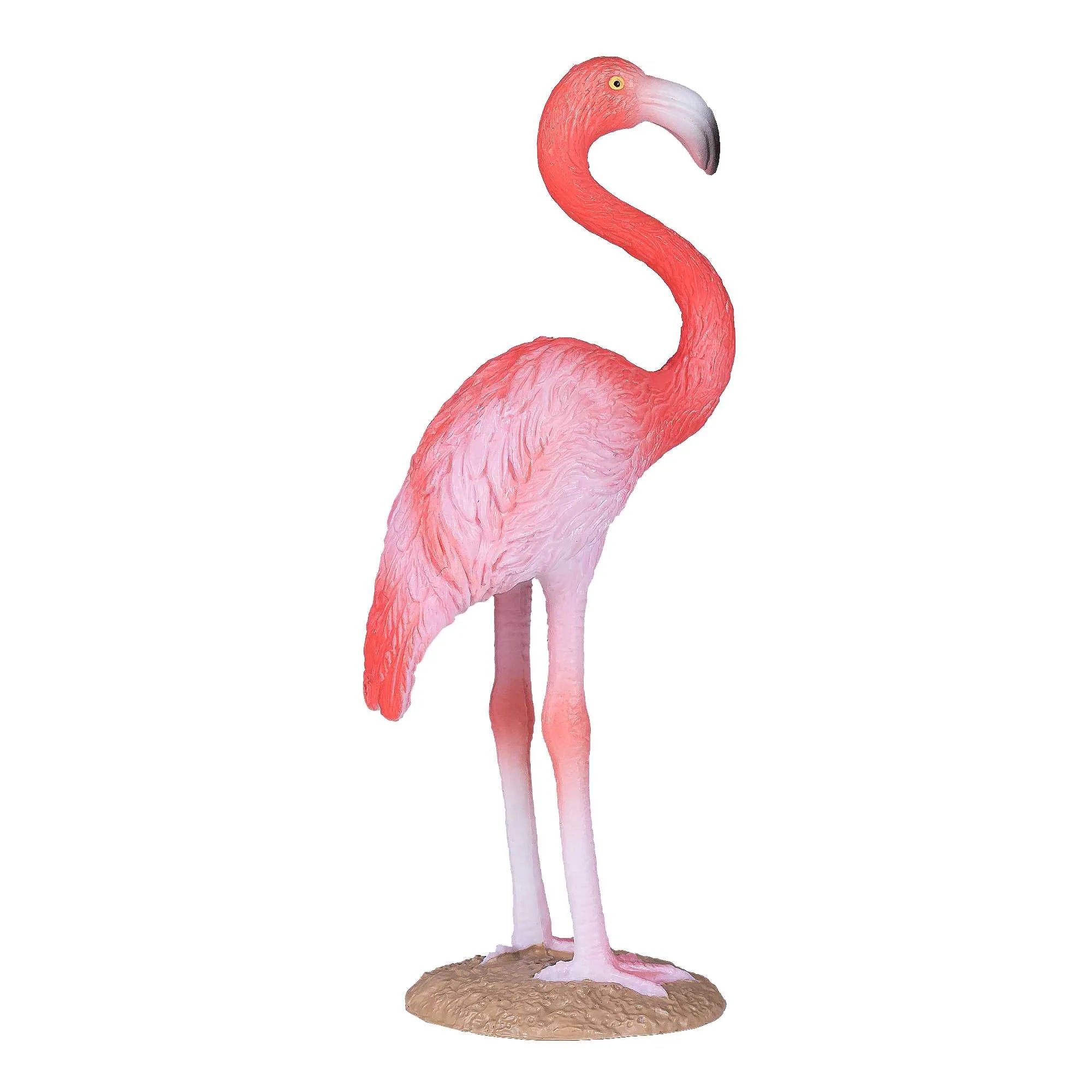 Amerikansk flamingo mini figur 6.7 cm kunststof til børn 3+ – Mojo