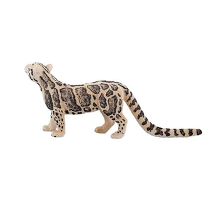 Lille Clouded Leopard legetøjsfigur 11,5 cm – realistisk plastikdyr til børn 3+ år, sikkerhedstestet, Mojo