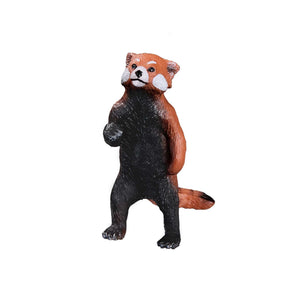 Rød panda legetøjsfigur 6,2x2,85x4,28 cm kunststof - Mojo