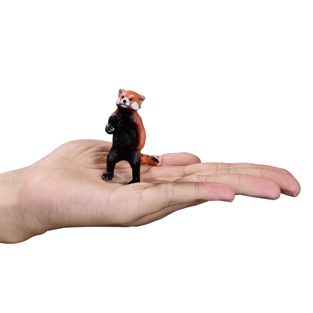 Rød panda legetøjsfigur 6,2x2,85x4,28 cm kunststof - Mojo