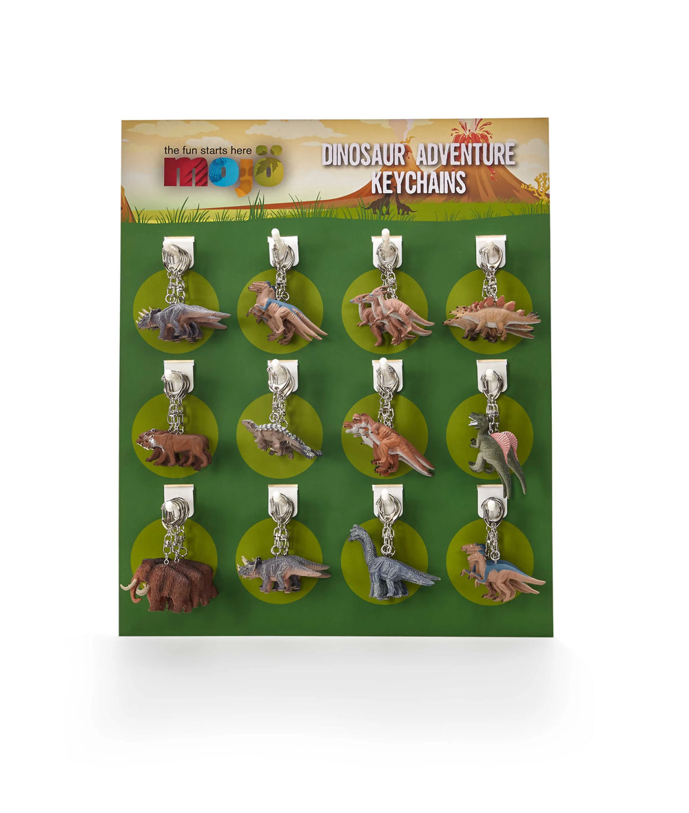 Display Nøglering (72 Stk.) – Dinosaur – Mojo