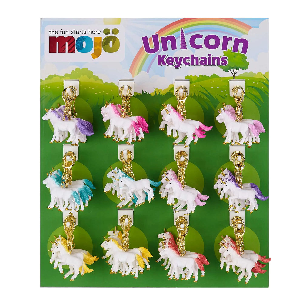 Display Nøglering (72 Stk.) – Enhjørning – Mojo