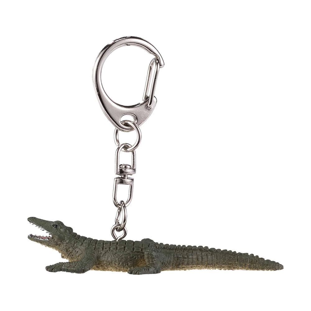Nøglering krokodille figur 6,5 cm – pædagogisk legetøj til børn 3+ – Mojo