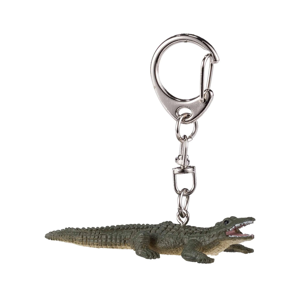 Nøglering krokodille figur 6,5 cm – pædagogisk legetøj til børn 3+ – Mojo