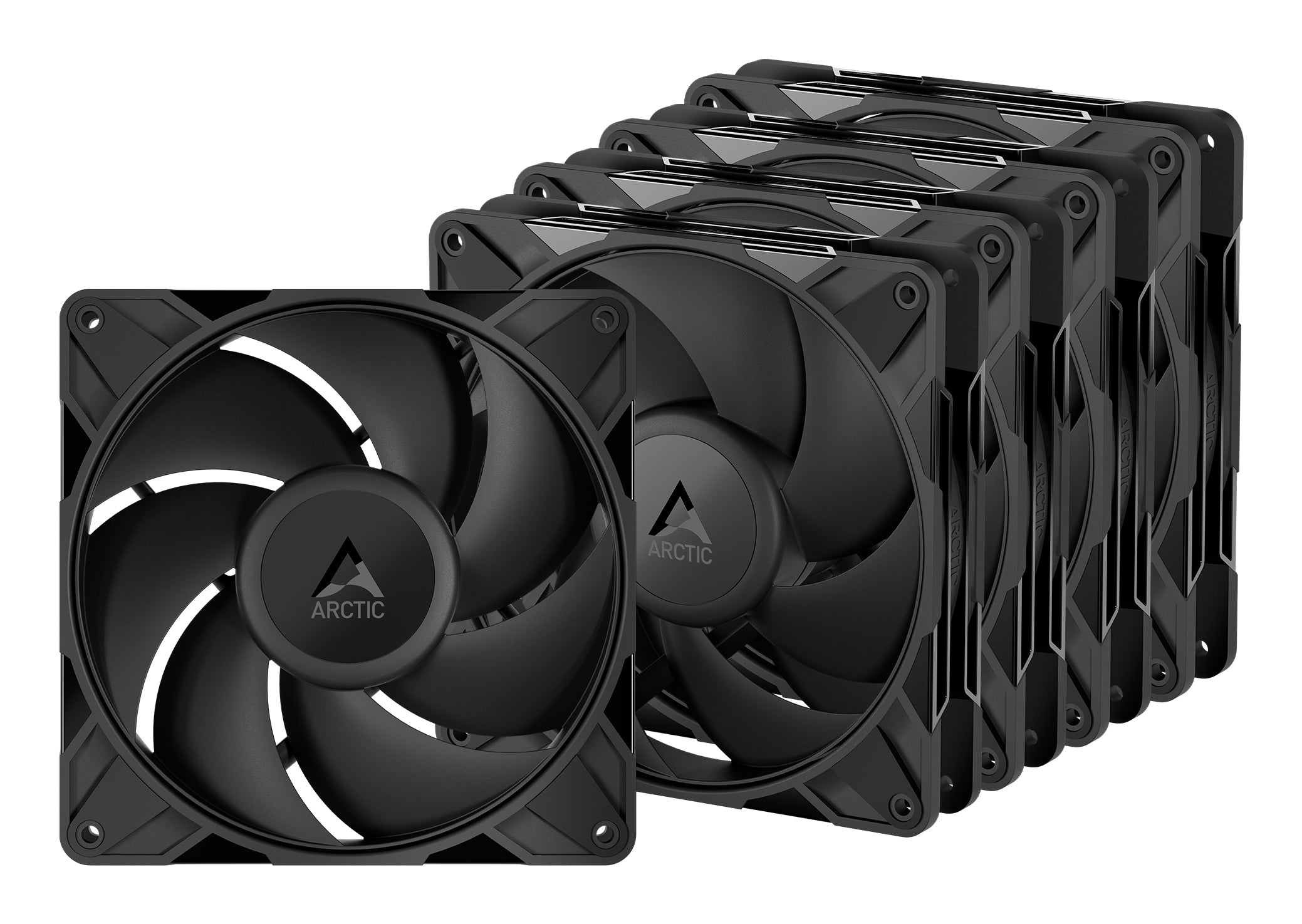 Arctic P14 Pro PST Fan 5-pack Sort 140 mm