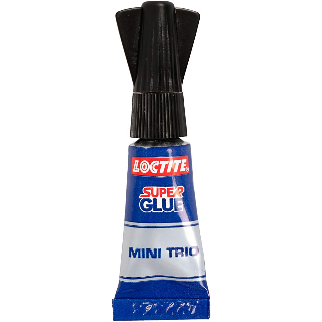 Loctite Super Glue - 3x1 g, stærk og alsidig lim