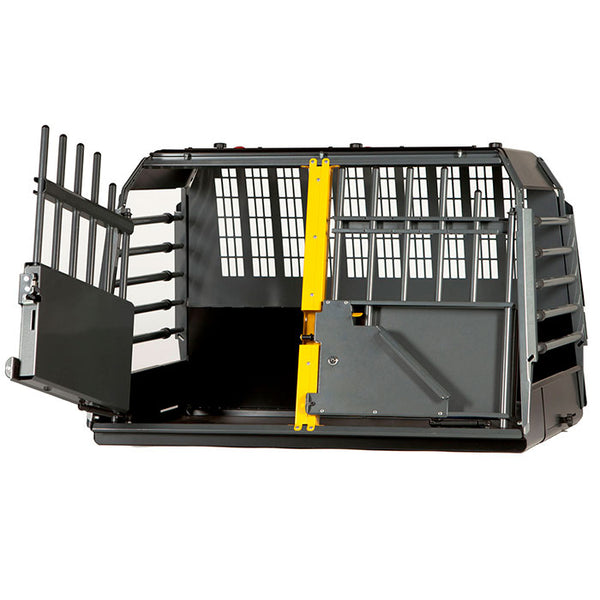 Crash-testet hundebur VarioCage Double Large - sikker transport til hunde op til 58 cm, MIMsafe