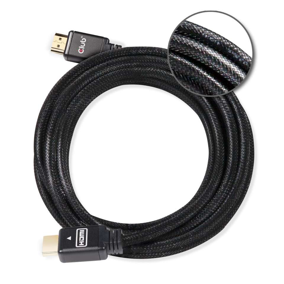 Club 3D CAC-2314 HDMI 2.0 RedMere Kabel 15m Sort
