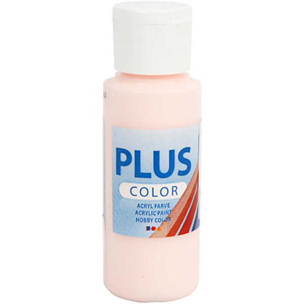 Plus Color Hobbymaling, pale rose, 60 ml/ 1 fl.