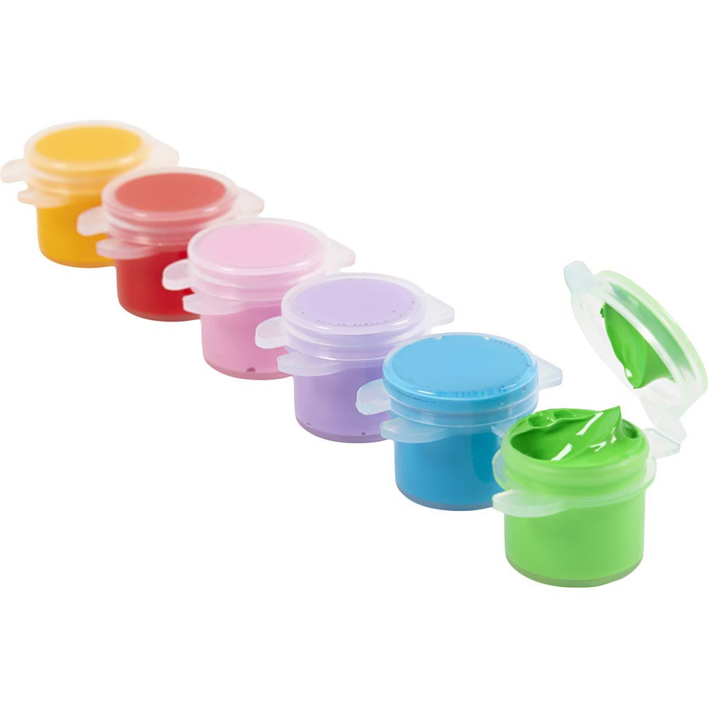 Plus Color Hobbymaling, colorful, 6x5 ml/ 1 pk.