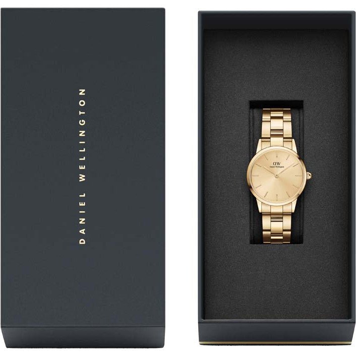 Daniel Wellington dameur guld Iconic Link Unitone Dw00100403
