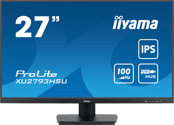 iiyama ProLite XU2793HSU-B6 27 IPS 1920 x 1080 (Full HD) HDMI DisplayPort 100Hz