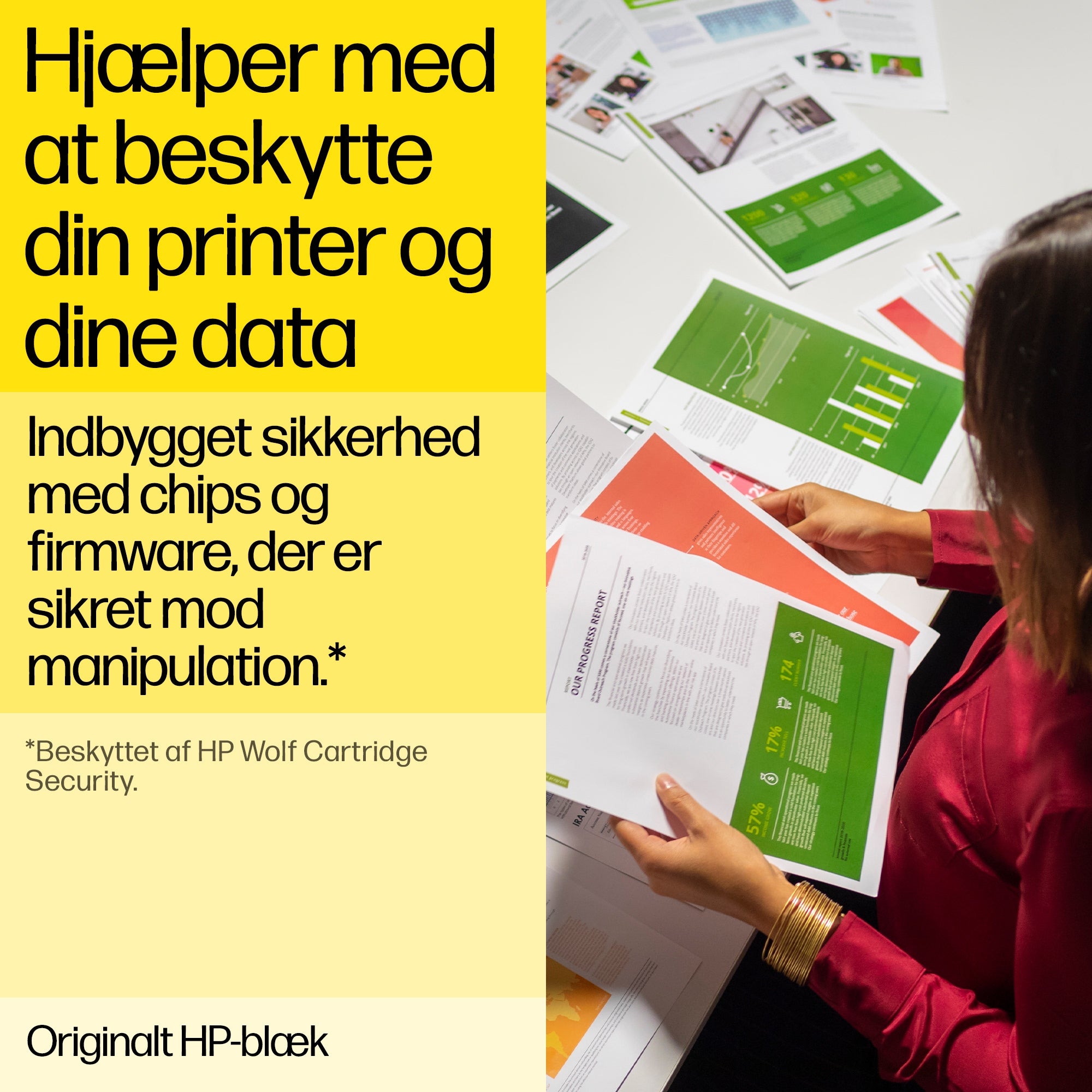 HP 951XL Gul 1500 sider Blæk CN048AE