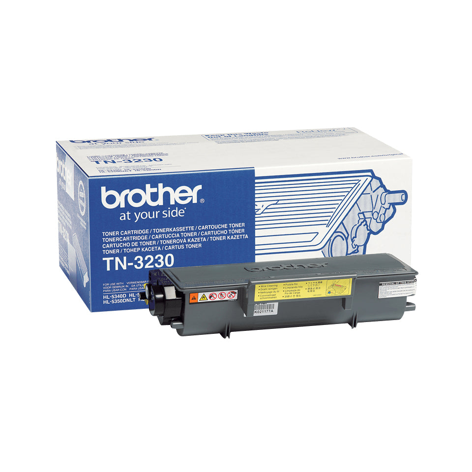 Brother TN 3230 Sort 3000 sider Toner