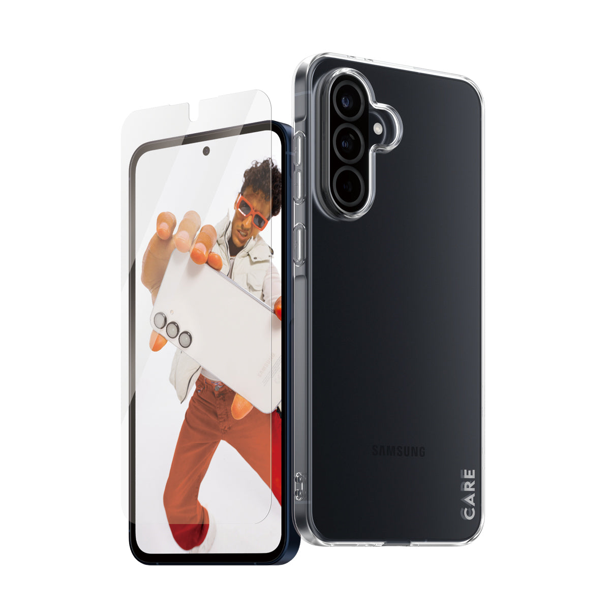 CARE by PanzerGlass X-Ray Beskyttelsescover Gennemsigtig Samsung Galaxy A56