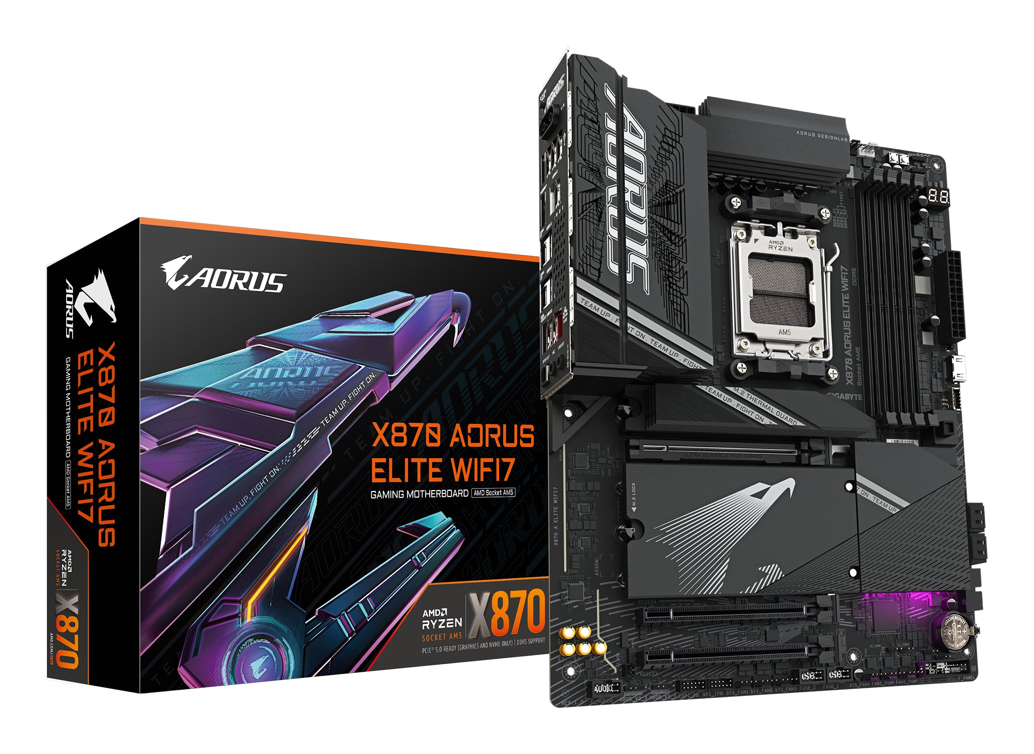 Gigabyte X870 Aorus Elite WIFI7 ATX AM5 Socket DDR5