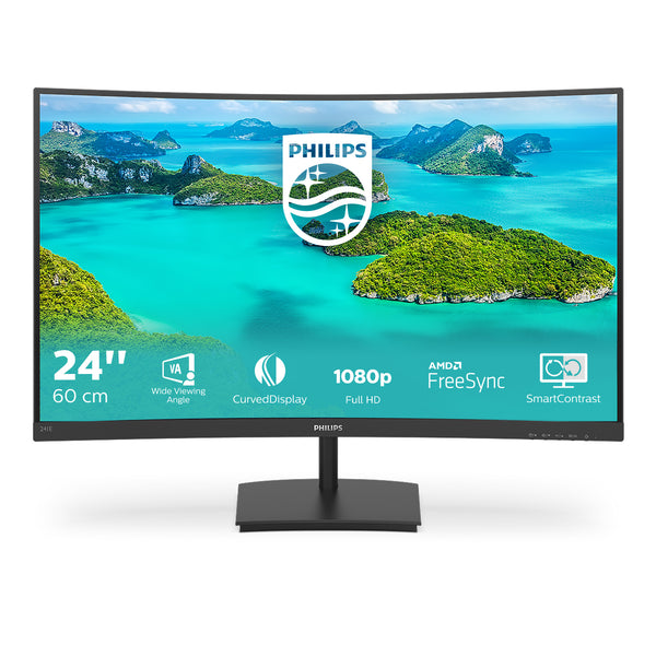 Philips E-line 241E1SCA 24 VA 1920 x 1080 (Full HD) VGA (HD-15) HDMI 75Hz
