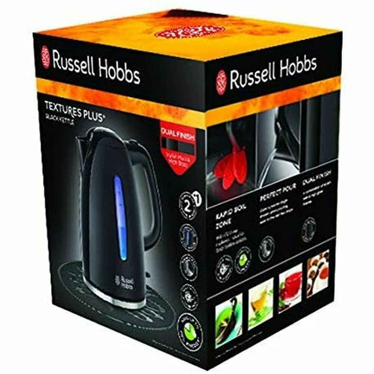 Kedel Russell Hobbs Sølvfarvet Rustfrit stål 2200 W 1,7 L