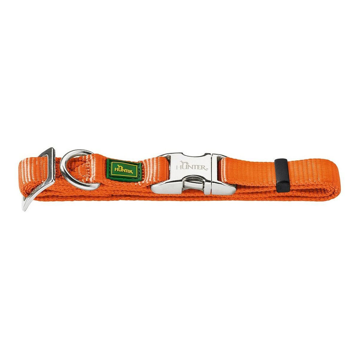 Hundehalsbånd Hunter Alu-Strong Orange Størrelse L (45-65 cm)