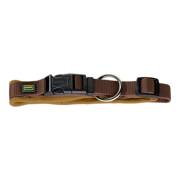 Hundehalsbånd Hunter Neopren Vario Brun (35-40 cm)