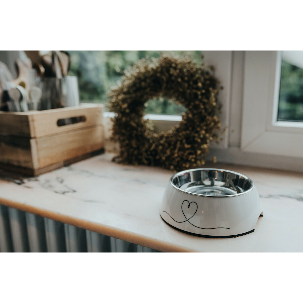 Hund Feeder Hunter Valencia Hvid 160 ml