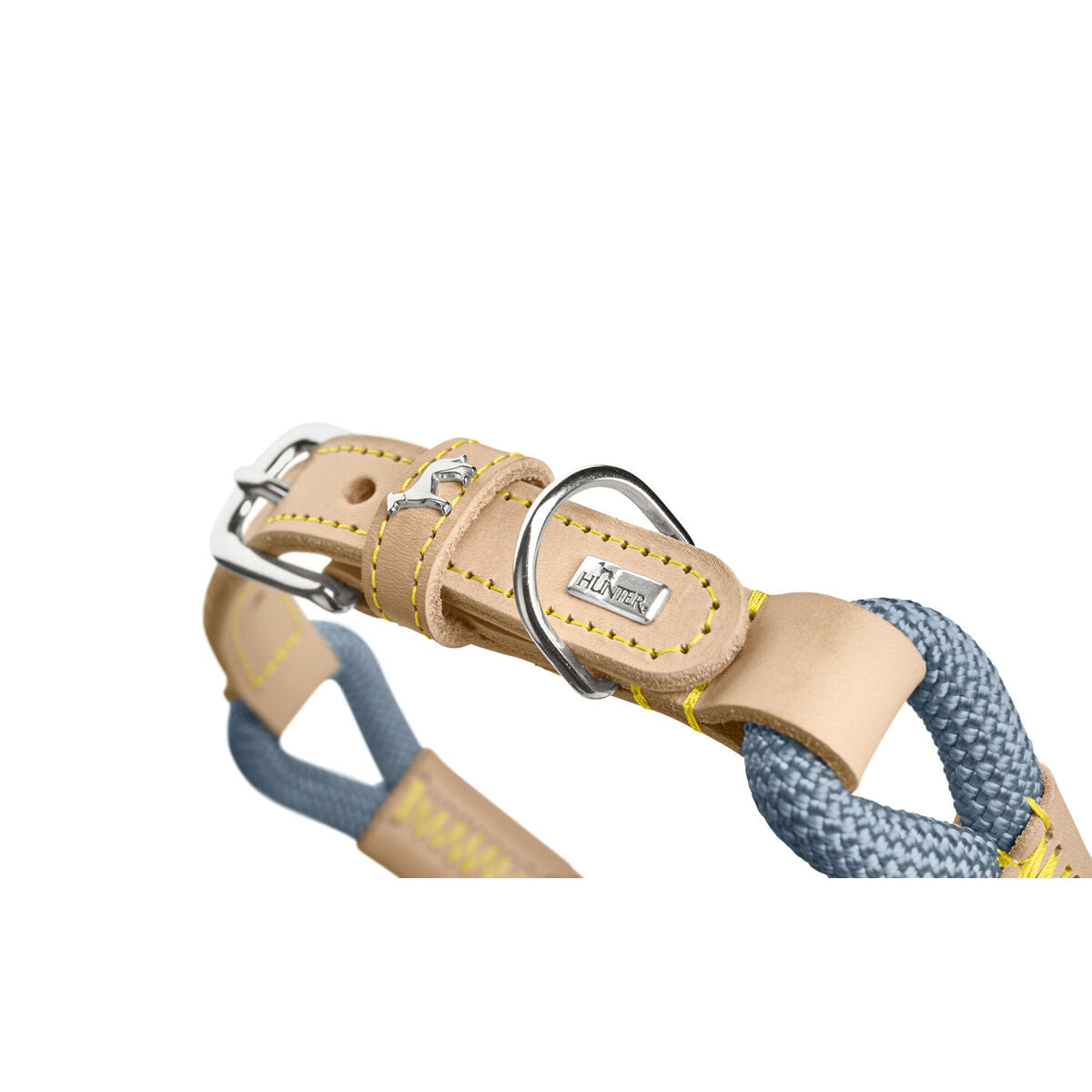 Hundehalsbånd Hunter Malia Blå M/L 45-54 cm