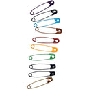 Holdbare sikkerhedsnåle 34 mm - 1000 stk. i metal