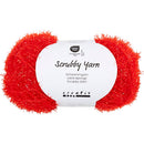 Scrubby Garn, L: 90 M, rød, 50 g/ 1 ngl.
