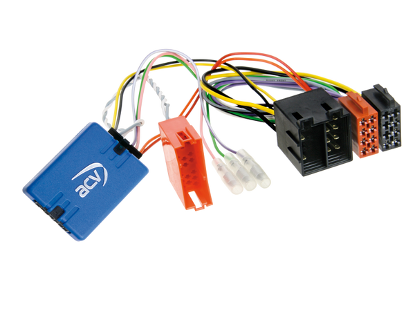 Ratstyring adapter til Renault & Alpine (ACV) - kompatibel med Mégane/Clio/Twingo/Primastar, kræver CAN-Bus - ACV