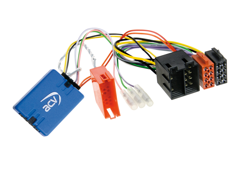 Ratstyring adapter til Renault & Alpine (ACV) - kompatibel med Mégane/Clio/Twingo/Primastar, kræver CAN-Bus - ACV