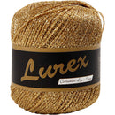 Lurex Garn, L: 160 M, guld, 25 g/ 1 ngl.