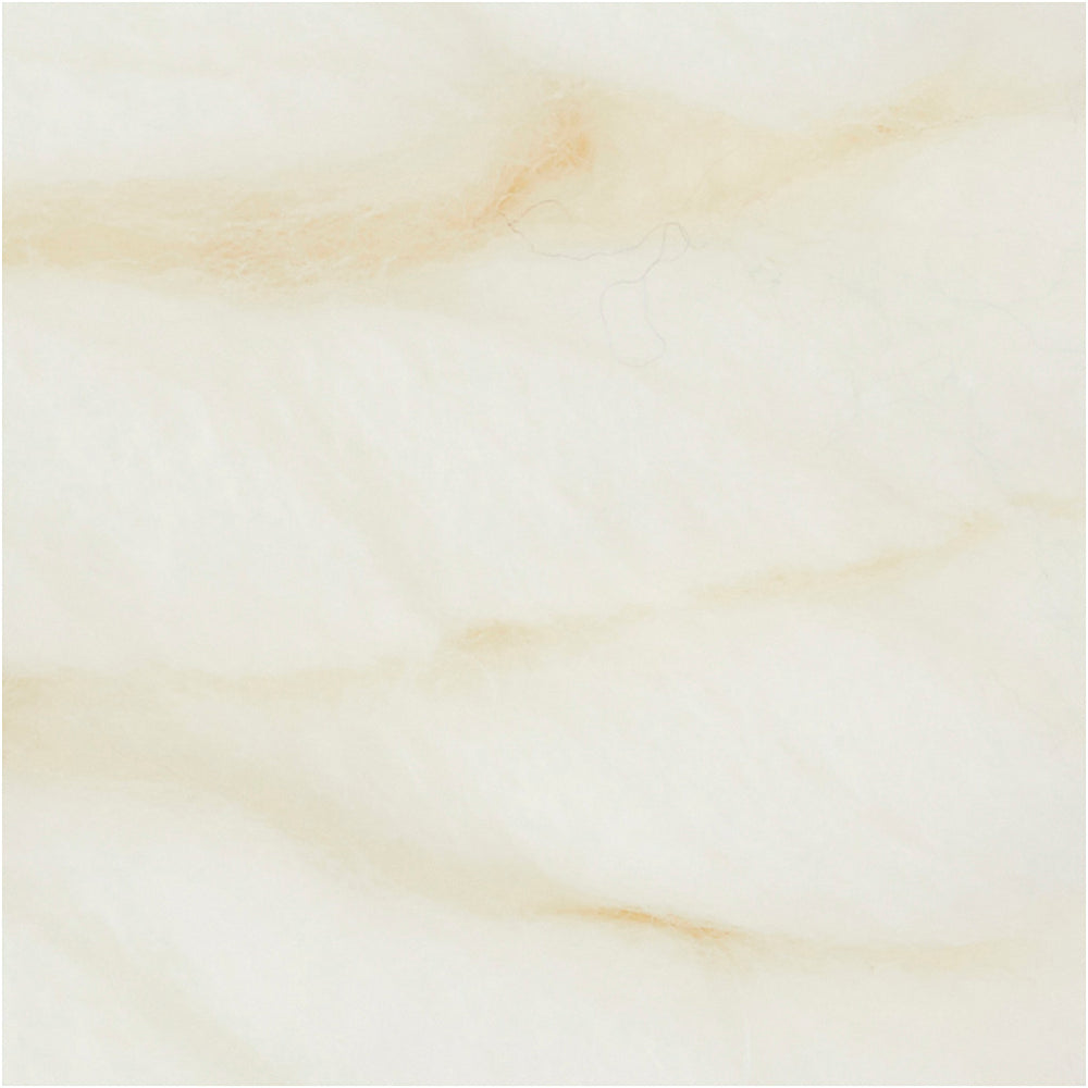 XL Kæmpegarn af Polyacryl/Uld, L: 15 M, str. mega, råhvid, 300 g/ 1 ngl.