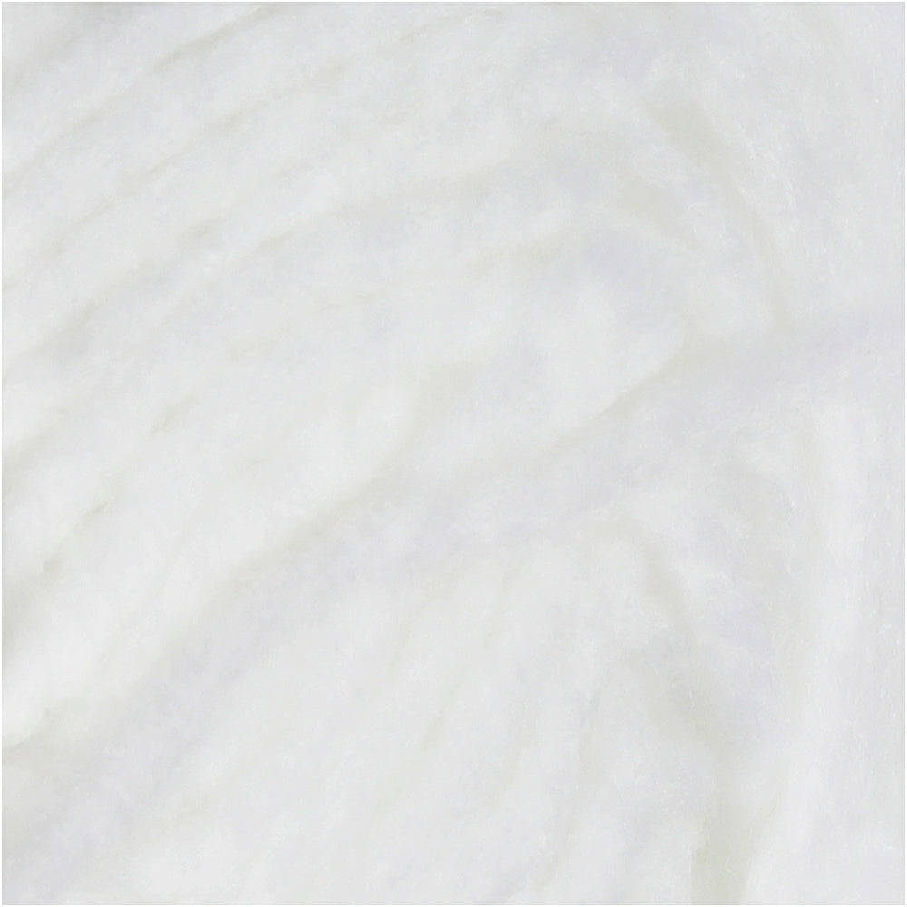 Fantasia Polyacrylgarn, L: 35 M, Maxi, hvid, 50 g/ 1 ngl.
