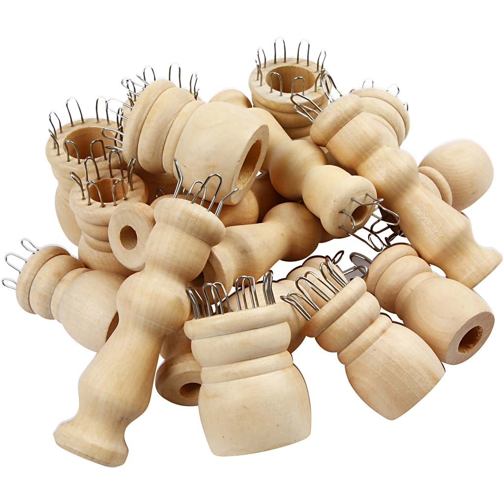 Strikkelise, H: 10,5 cm, diam. 23 mm, 1 stk.