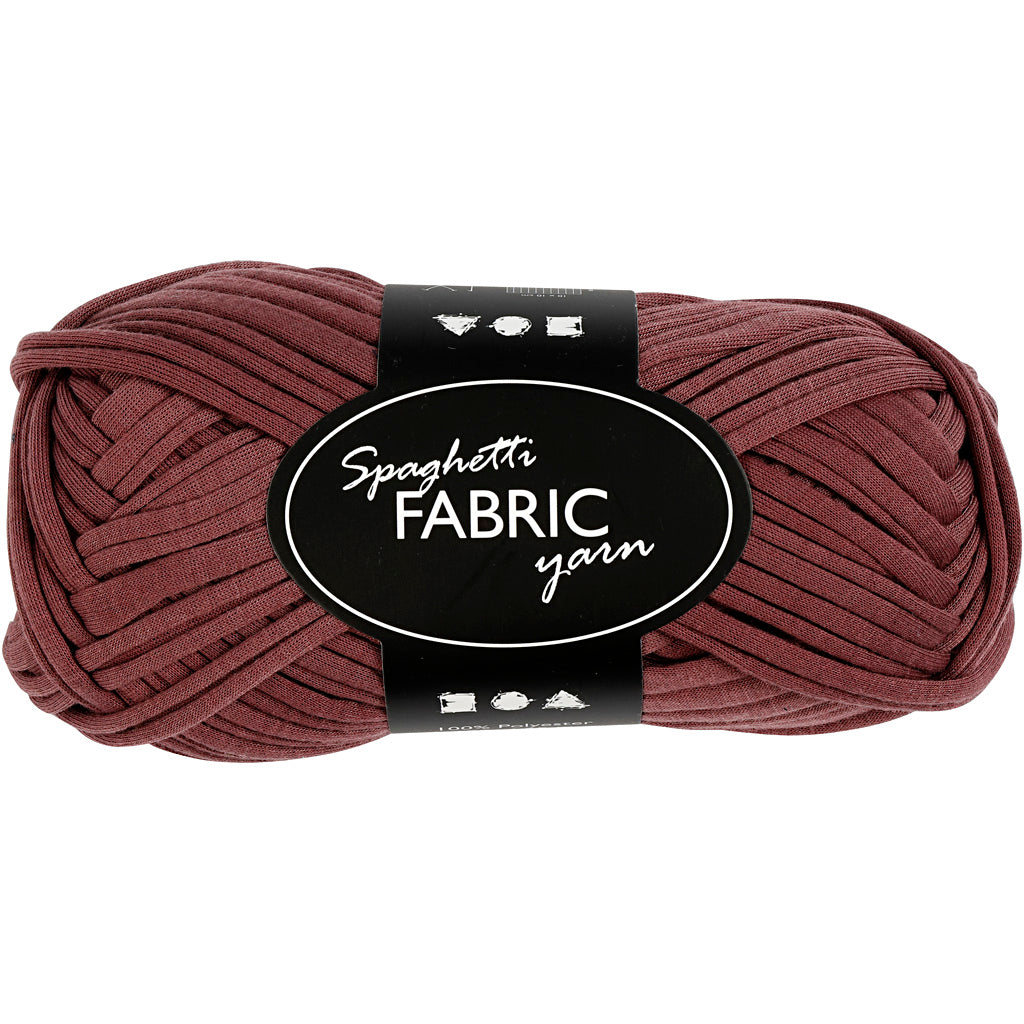 Spaghetti Garn, L: 35 M, lilla, 100 g/ 1 ngl.